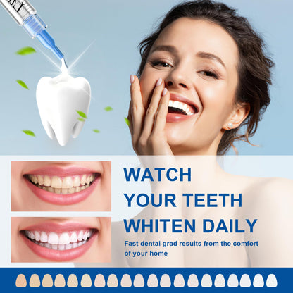LUCKIN SMILE 10pcs Teeth Whitening Gel Refill – 35% Carbamide Peroxide, Gentle on Sensitive Teeth