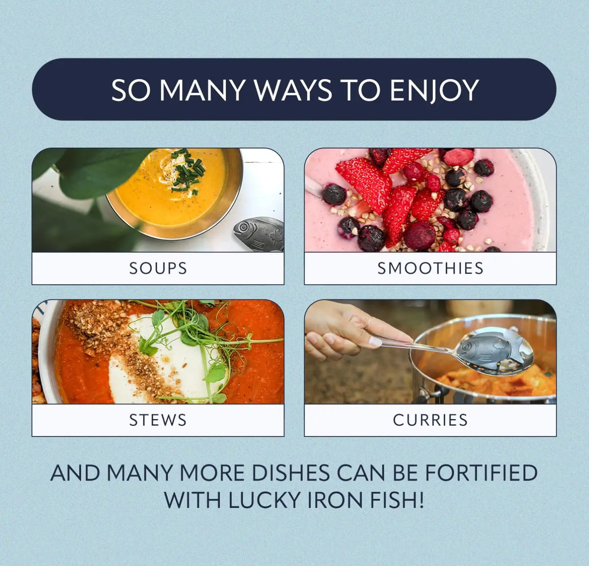 Lucky Iron Fish – The Original Daily Iron Fortification Tool (5-year supply included) BritishVita | Premium UK Vitamins & Wellness Supplements