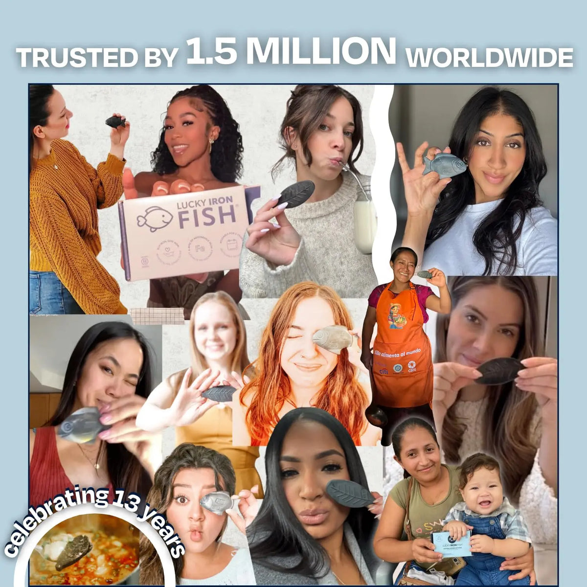 Lucky Iron Fish – The Original Daily Iron Fortification Tool (5-year supply included) BritishVita | Premium UK Vitamins & Wellness Supplements