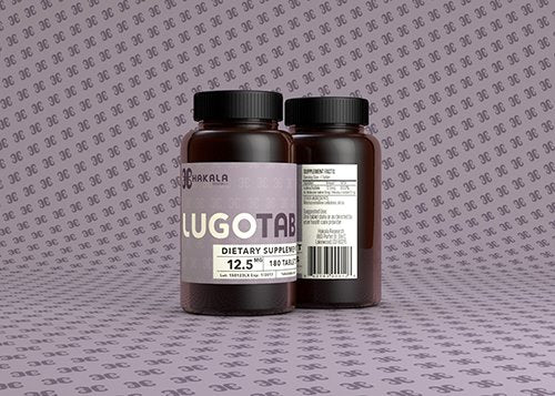 LugoTab 12.5 mg – 180 Tablets | Lugol's Iodine Supplement