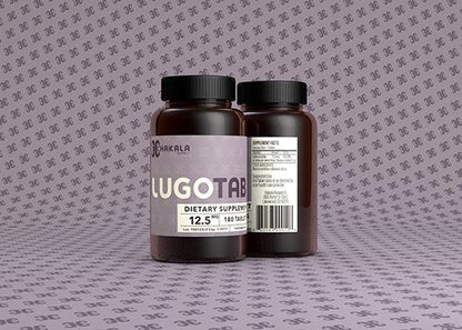 LugoTab 12.5 mg – 180 Tablets | Lugol's Iodine Supplement