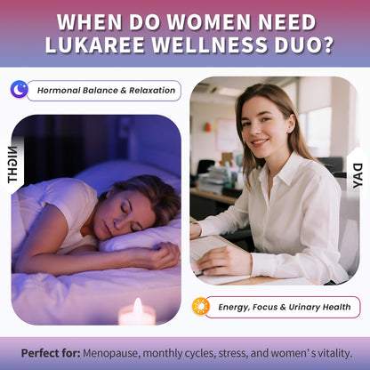 Lukaree Evening Primrose & Cranberry Wellness Duo – 30-Day Supply