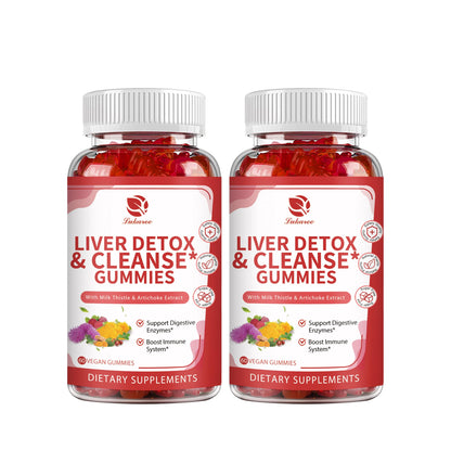 Lukaree Liver Cleanse Detox Gummies – Milk Thistle, Dandelion, Artichoke & Elderberry