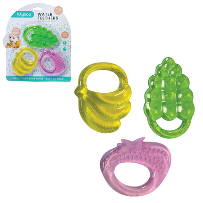 Lulyboo Water Teethers Animal – BPA-Free, Chillable Teething Toys for Babies 3+ Months