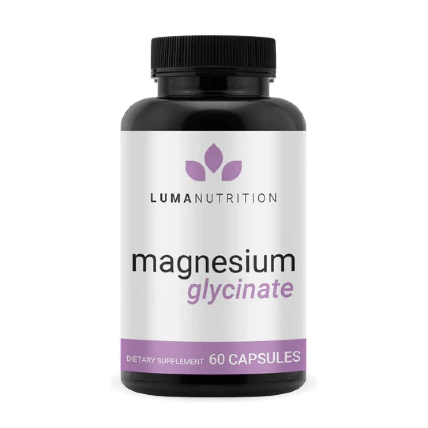 Luma Nutrition Magnesium Glycinate 1000mg | 60 Veggie Capsules