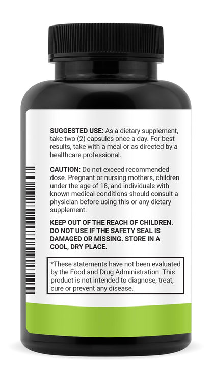 Luma Nutrition Citrus Bergamot 1000mg – Citrus Bergamot Supplement – Made in USA, Veteran Owned – 60 Capsules