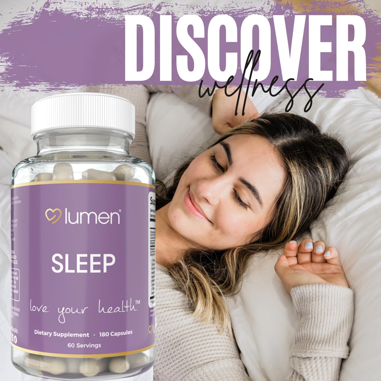 Lumen Naturals Natural Sleep for Adults – Deep Sleep Support