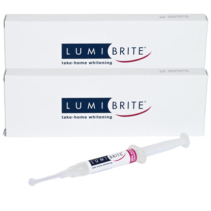 LumiBrite 32% Take-Home Whitening Gel Refill – 4 Syringes (2.5 mL) by DenMat