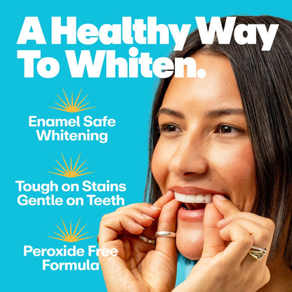 Lumineux Teeth Whitening Strips – 35 Treatments | Peroxide Free & Enamel Safe