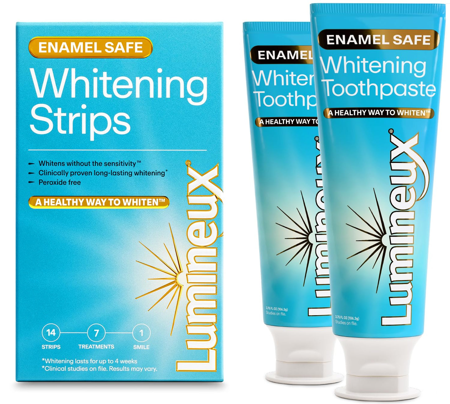 Lumineux Whitening Starter Set - Peroxide Free & Enamel Safe