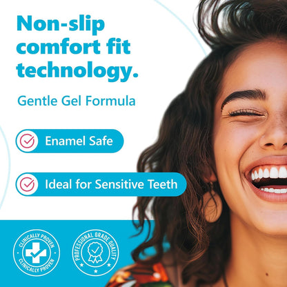 Lumist Teeth Whitening Strips – 10 Strips (5 Treatments), Mint, Sensitive Teeth