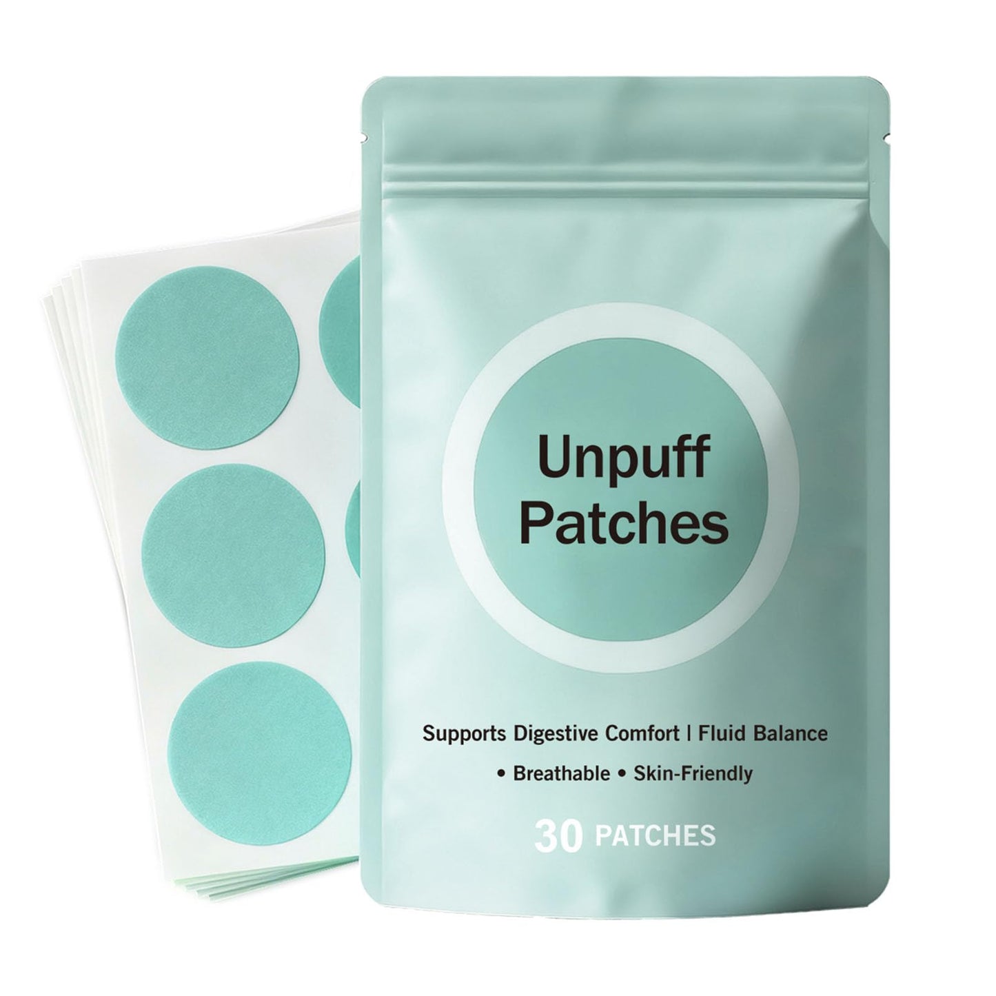 Lumzist Unpuff Patches – Natural Cosmetic Patch for Firming Skin (30-day Pack)