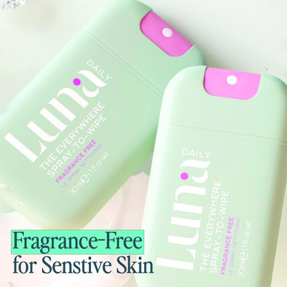 Luna Daily Body Cleansing Spray | Unscented, pH-Balanced Feminine & Body Mist