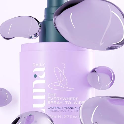 Luna Daily The Everywhere Spray-To-Wipe - Fresh Jasmine + Ylang Ylang | 80ml