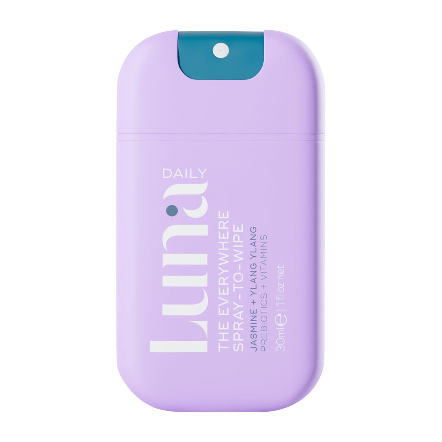 Luna Daily Mini Body Cleansing Spray — pH-Balanced, Hydrating, Odor-Control, Jasmine & Ylang Ylang (30ml)