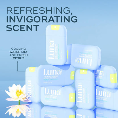 Luna Daily The Everywhere Spray-To-Wipe | Cooling Body Mist & pH-Balanced Feminine Care – 30ml