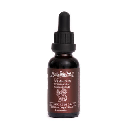 Luna Sundara Dragon's Blood 100% Pure Raw Sangre de Grado 1 Oz – Croton Lechleri, Wild Crafted & Ethically Sourced