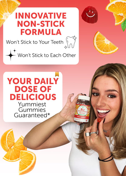 Lunakai Extra Strength 3000mcg Vitamin B12 Gummies — USA Made, Vegan Methylcobalamin, 60ct