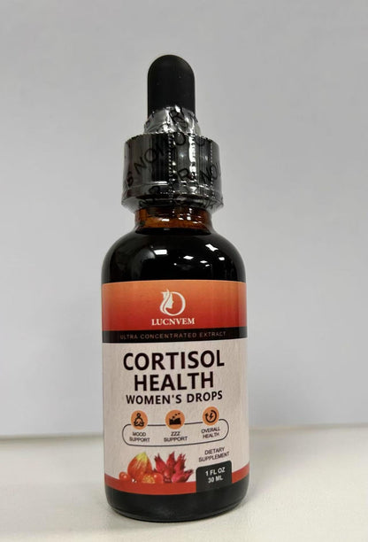 LUCNVEM Cortisol Supplement for Women – Cortisol Reducer & Detox (30 Day Vegan)