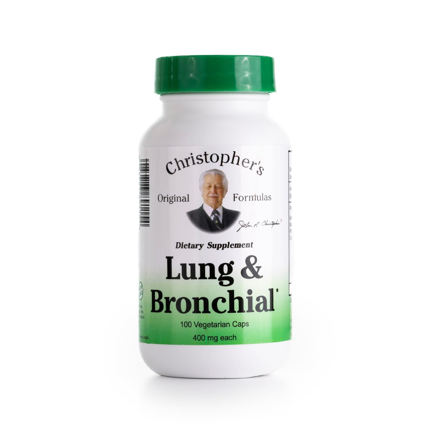 Christopher's Original Formulas Lung & Bronchial Formula - Lung Cleanse for Smokers - Respiratory Support