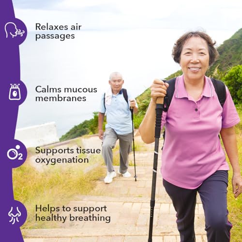 Lung Capaci-T Respiratory Support - CoQ10, NAC, Mullein & Eucalyptus - 90 Capsules