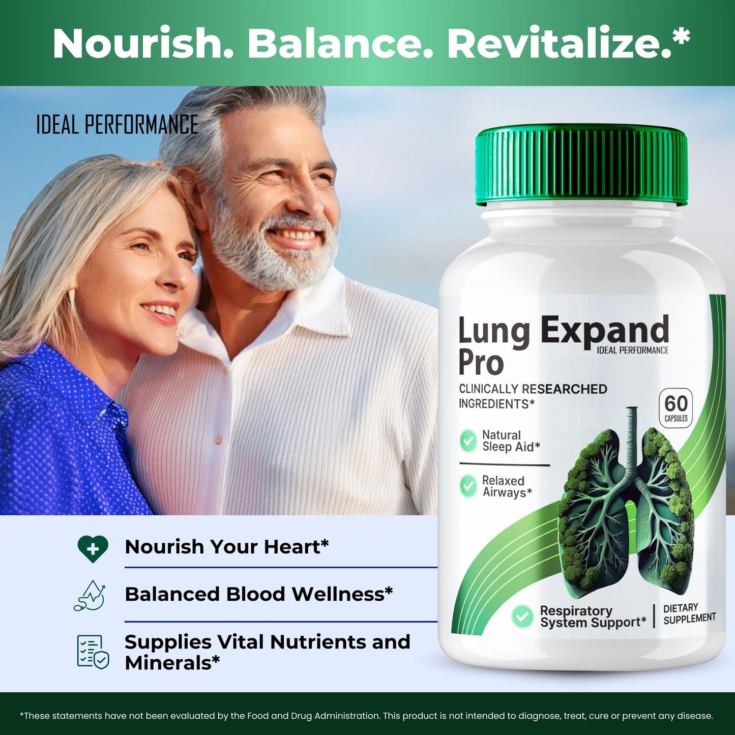 Lung Expand Pro Blood Capsules – LungExpand Pro Formula for Healthy Circulation (3 Pack)