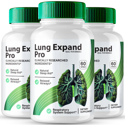 Lung Expand Pro Blood Capsules – LungExpand Pro Formula for Healthy Circulation (3 Pack)