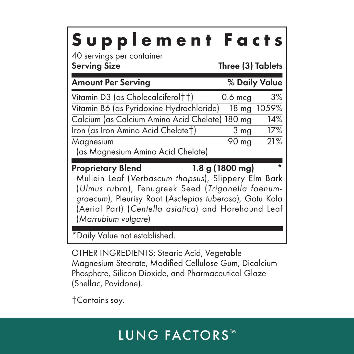MICHAEL'S Health Naturopathic Lung Factors - 120 Vegetarian Tablets | Nutrients for Lung Function | Vitamin D, Calcium & Magnesium | Kosher | 40 Servings