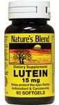 Lutein 15mg Softgels 60 – Eye Health Support