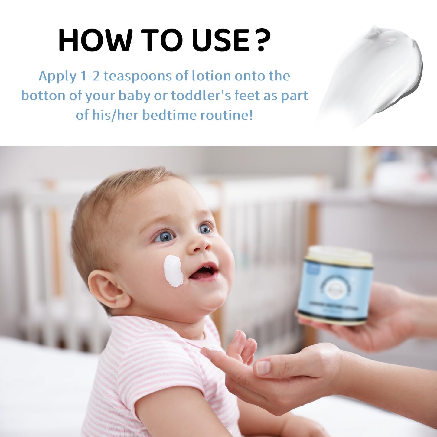 LUusmm Magnesium Lotion for Kids - Sleep Support & Relaxation | Melatonin-Free Topical Magnesium Lotion