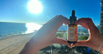 LUV health Flow Drops – Energy, Focus & Immune Support (Vegan, Made in USA)