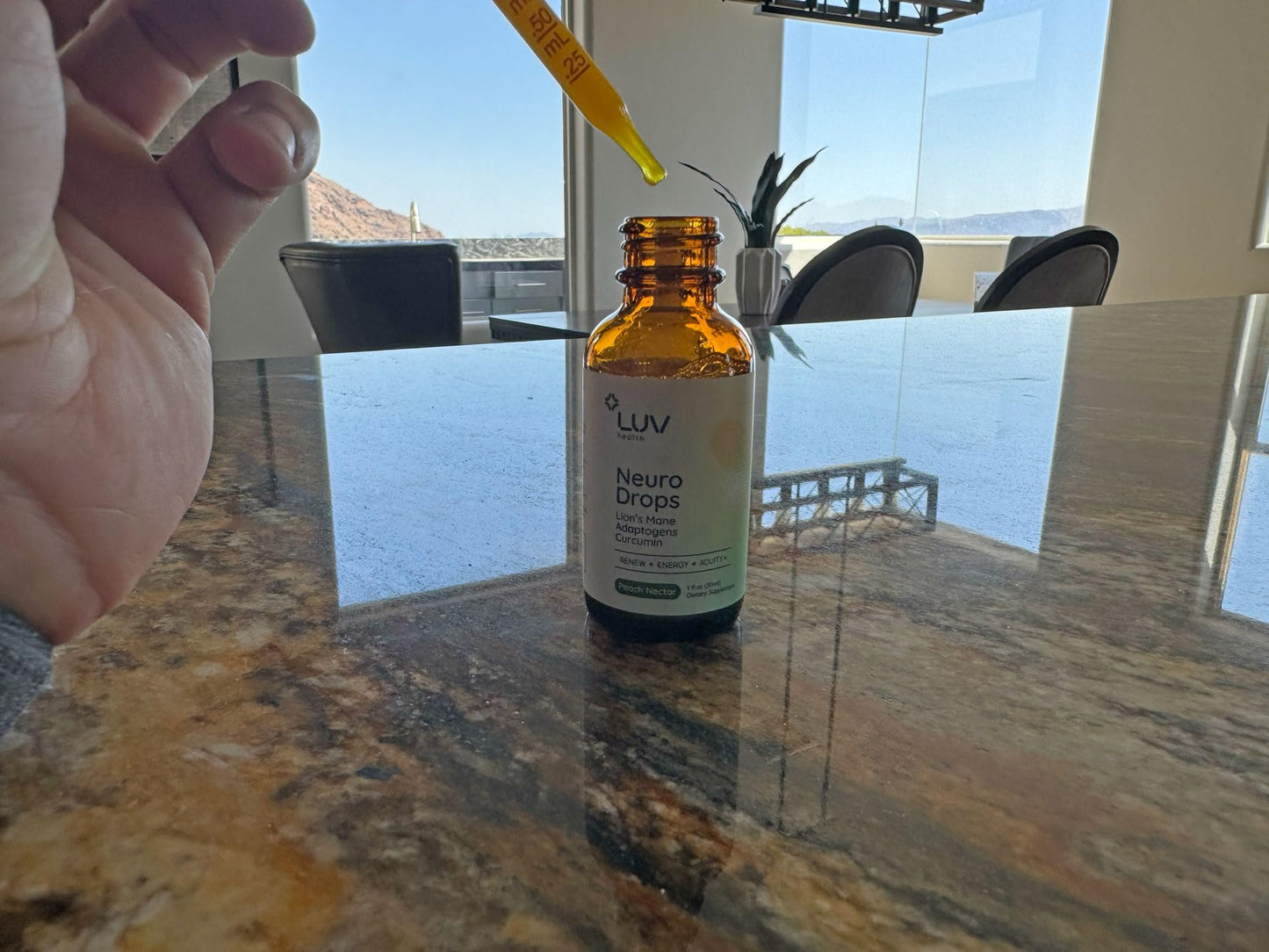 LUV health Neuro Drops – Nerve & Joint Support with Organic Adaptogens – Made in USA