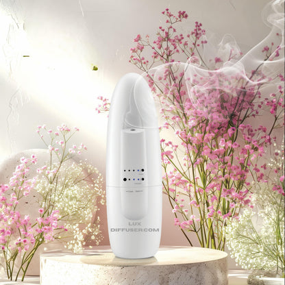 Lux Diffuser - Waterless Plug-in Essential Oil Diffuser for Home & Office (Up to 500 Sq Ft)