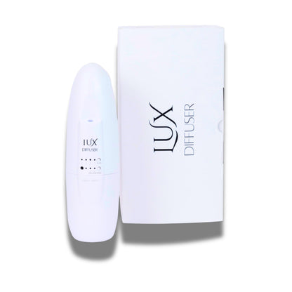 Lux Diffuser - Waterless Plug-in Essential Oil Diffuser for Home & Office (Up to 500 Sq Ft)