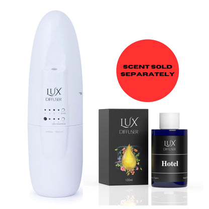 Lux Diffuser - Waterless Plug-in Essential Oil Diffuser for Home & Office (Up to 500 Sq Ft)