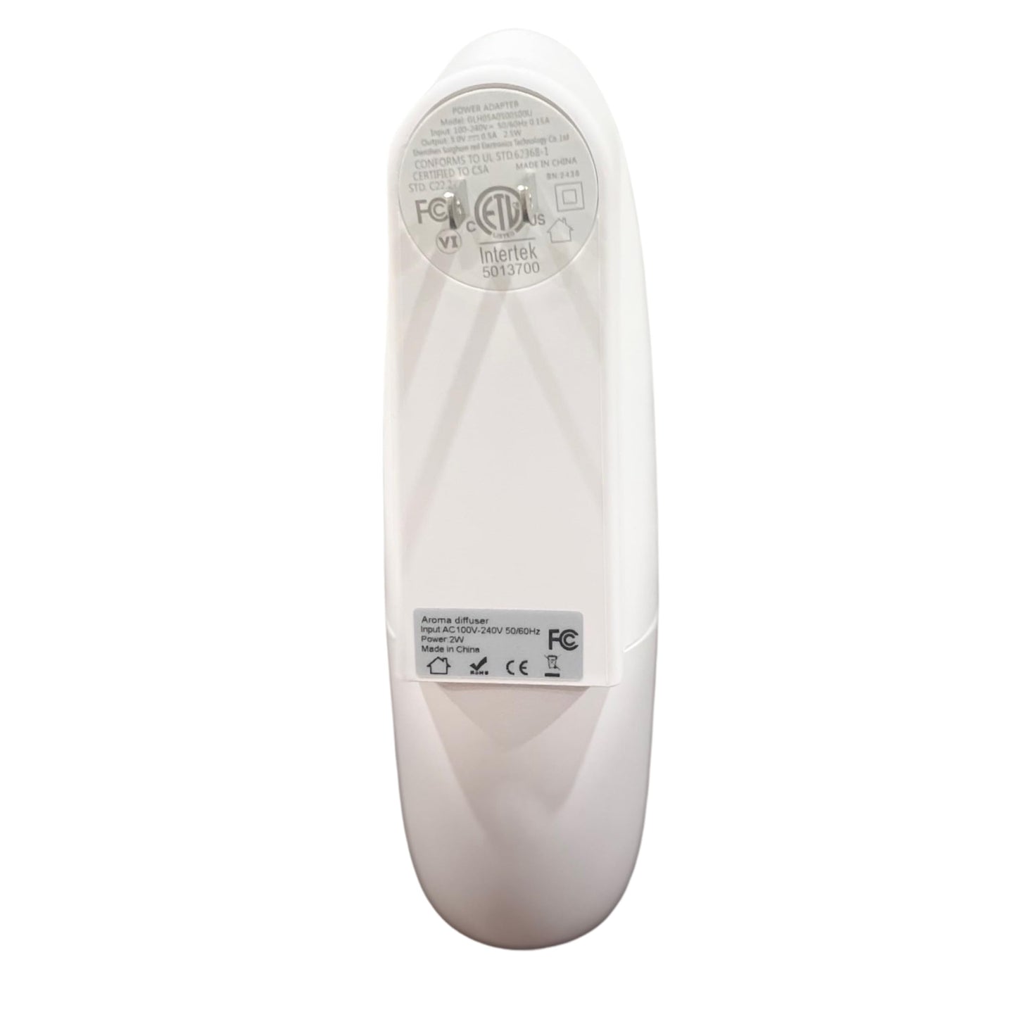 Lux Diffuser - Waterless Plug-in Essential Oil Diffuser for Home & Office (Up to 500 Sq Ft)