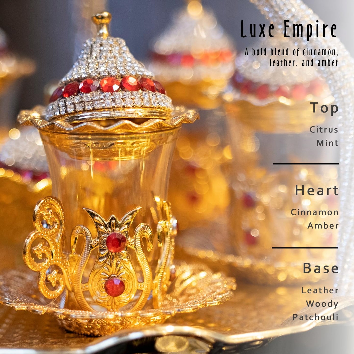 Luxe Empire Fragrance Oil – MitFlor 30ml for Diffusers, Candles, Soaps, Beard Oil