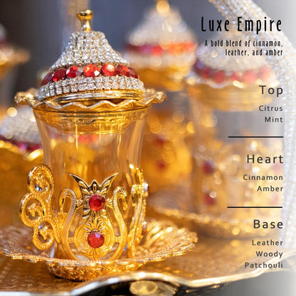Luxe Empire Fragrance Oil – MitFlor 30ml for Diffusers, Candles, Soaps, Beard Oil