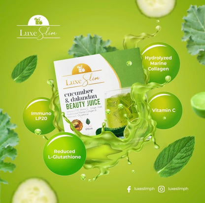 Luxe Slim - Cucumber & Dalandan Beauty Juice (10 x 21g)