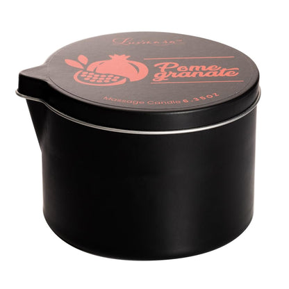 LUXMASA Soybean Massage Candle for Couples - Pomegranate, 6.35 oz