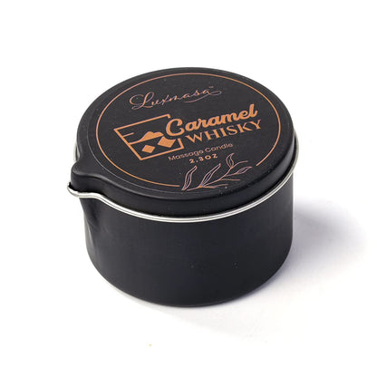 LUXMASA Soybean Wax Warming Massage Oil Candle – Stress Relief, Skin Moisturizing, Romantic Gift