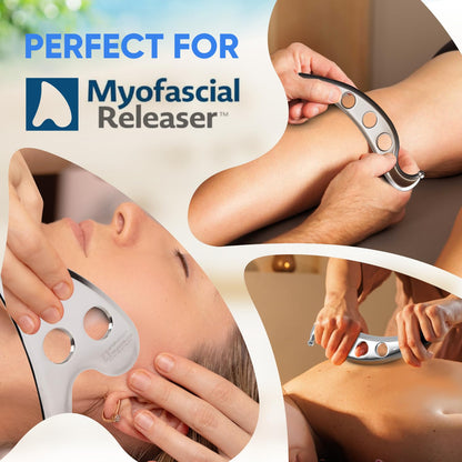 Myofascial Releaser Emollient Balm – Natural Massage Oil for IASTM, Gua Sha & Muscle Relief