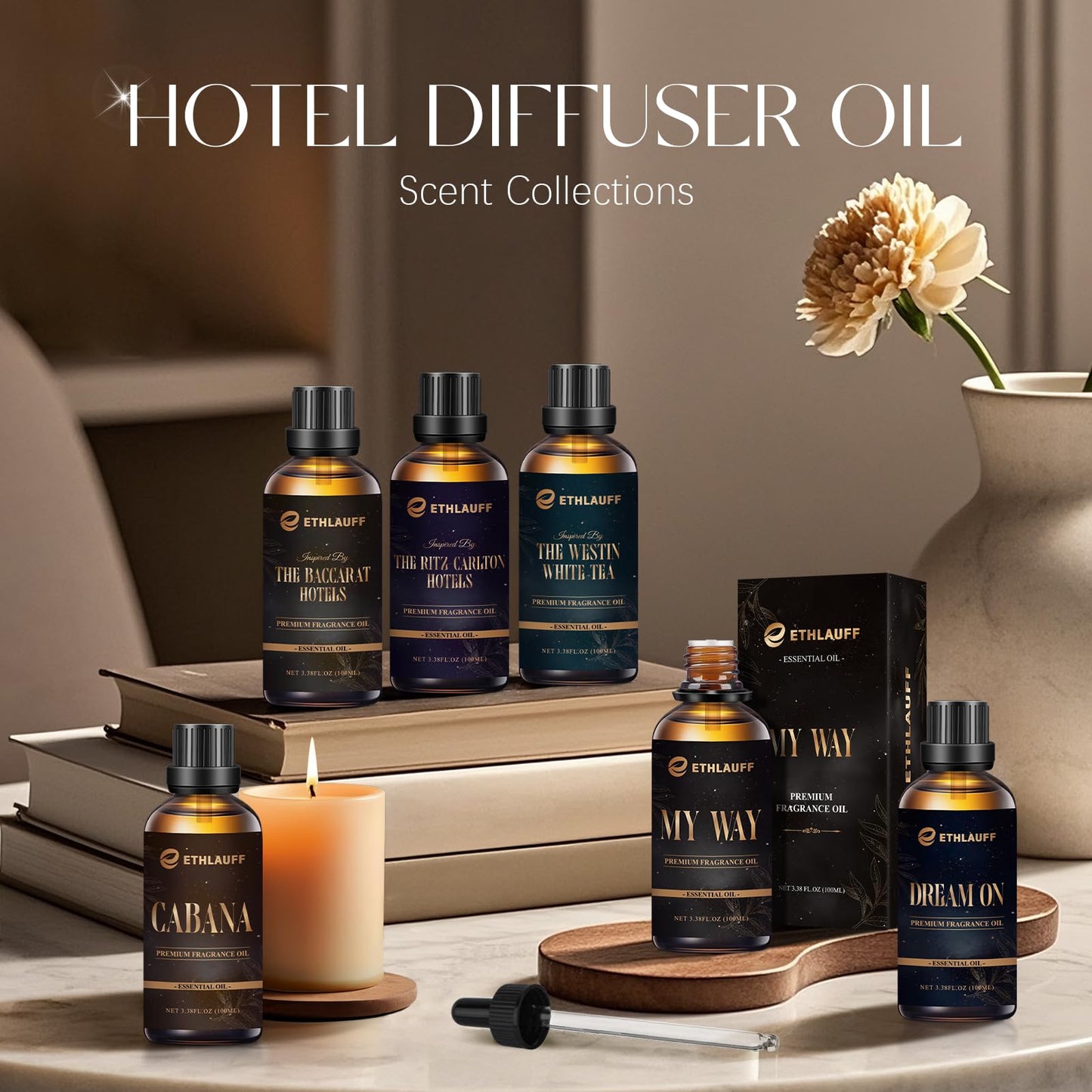 Hotel Diffuser Oil Dream On Scent – Luxury Aromatherapy 100mL