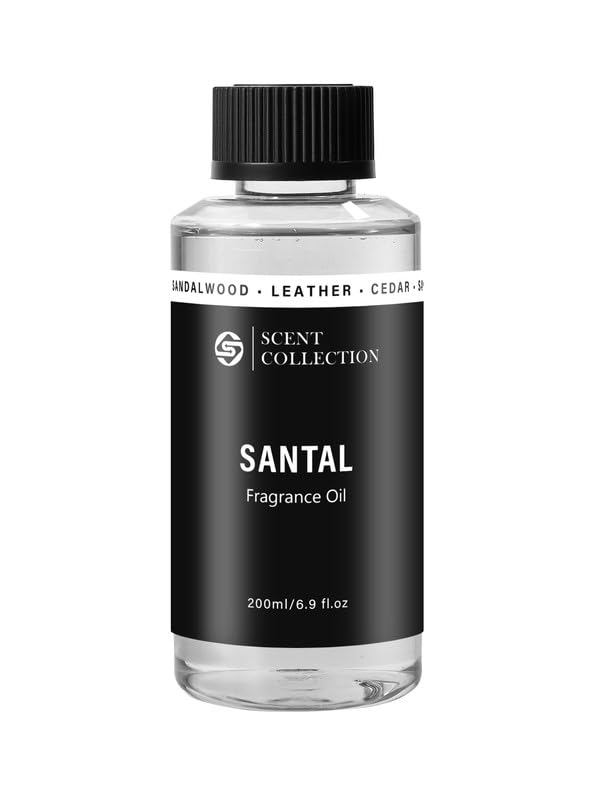 Luxury Hotel Scent Santal Diffuser Oil – Waterless 200ml Sandalwood, Non-Toxic