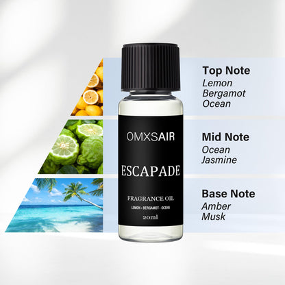 Luxury Hotel Scent Escapade Diffuser Refill Kit – 20ml Nanotech Aromatherapy Oil