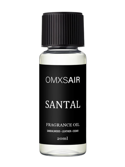 Luxury Hotel Scent Santal Diffuser Refill Kit – 20ml Nano-Formula, Long-Lasting Fragrance for Large Rooms