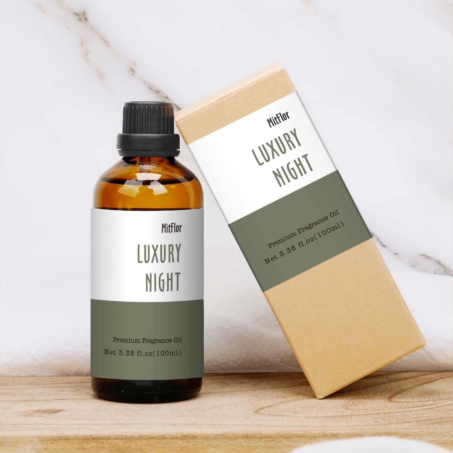 MitFlor Luxury Night Fragrance Oil – Marriott-Inspired Hotel Diffuser Scent, 100ml