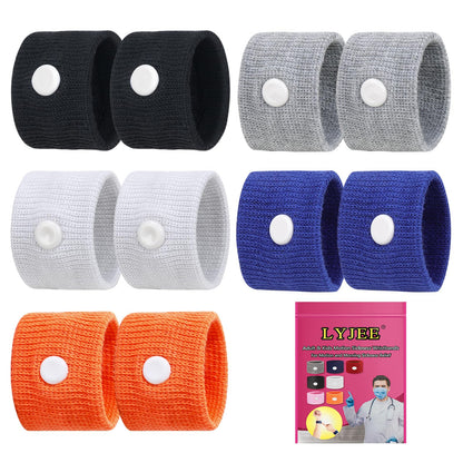 LYJEE Motion Sickness Bands — Drug-Free Nausea Relief for Travel & Morning Sickness