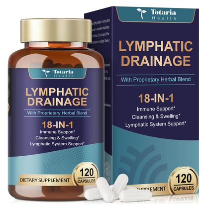 Lymphatic Drainage Supplements - Lymph MD with Echinacea & Dandelion | 120 Count