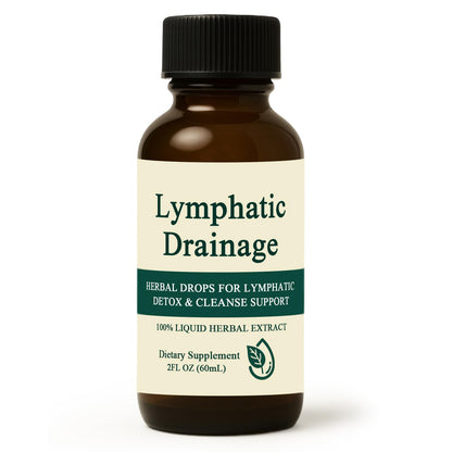 Lymphatic Drainage Drops – Immune Support, Fast-Absorbing, Vegan & Non-GMO | 2 Fl Oz